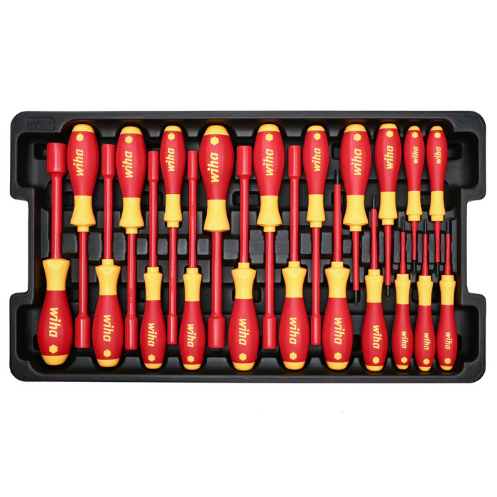 Wiha Tools 80 Piece Master Electrician's Insulated Tools Set in Rolling Hard Case from Columbia Safety